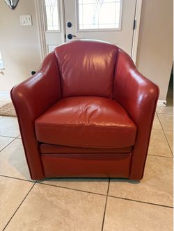 Leather Accent Chair