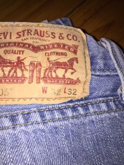 Levi's jeans size 32/32