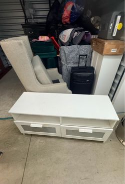 IKEA BRIMNES TV Stand Unit - White