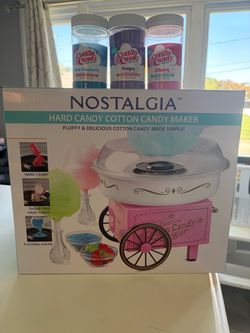 Nostalgia Hard Candy Cotton Candy Maker