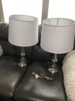 2 table Lamps