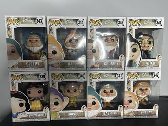 Snow White Funko Pop Lot