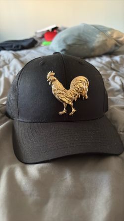 Authentic Gold Chicken Man hat