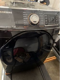 Samsung Front Load Dryer Black