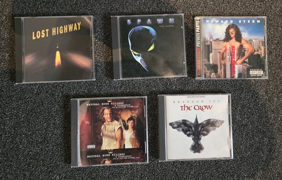 Lot of 5 CD Sountracks