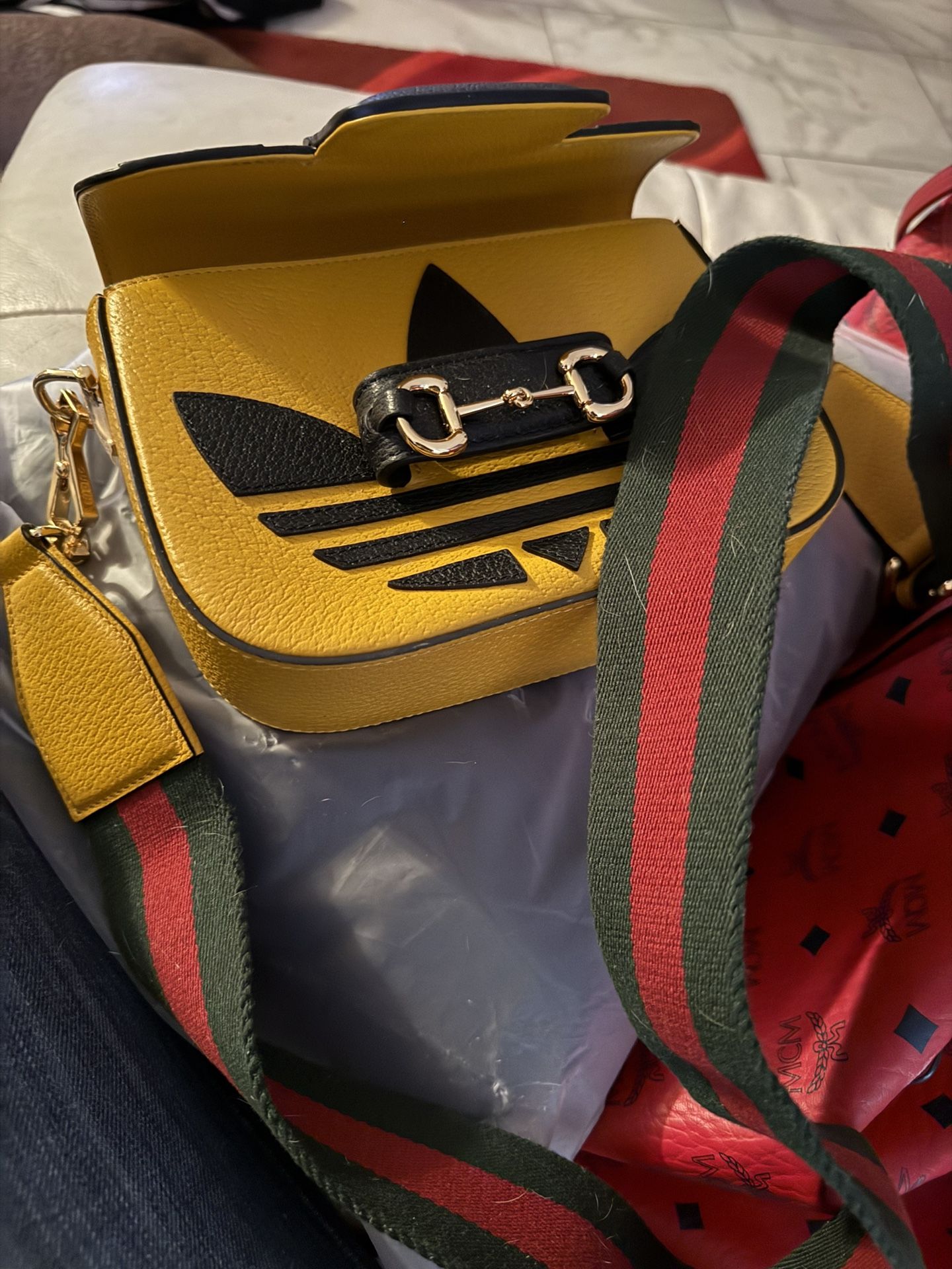 Gucci Adidas bag Brand new