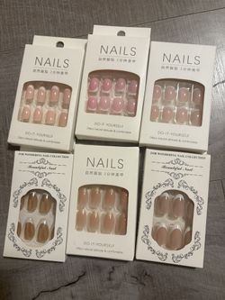 French Nail Press On Nail Artificial Nail