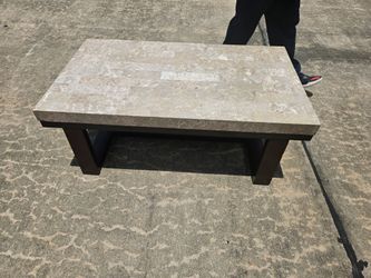 Marble coffee table