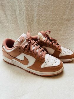 Nike Dunk Low Brown and White Sneakers