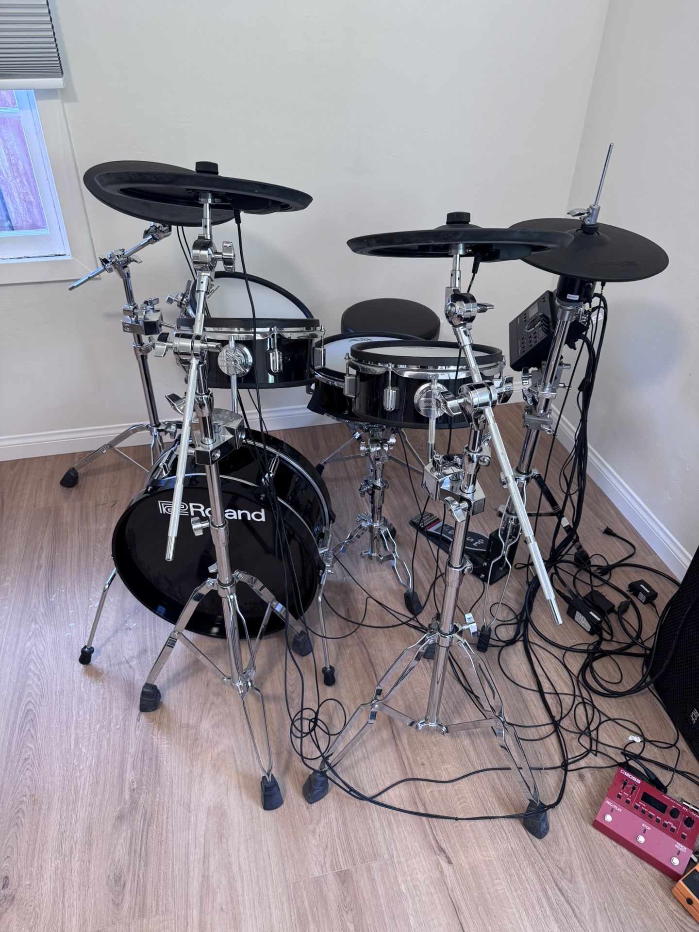 Roland V-Drums Acoustic Design VAD506 Kit – Near Mint, Fully Upgraded – $2,950