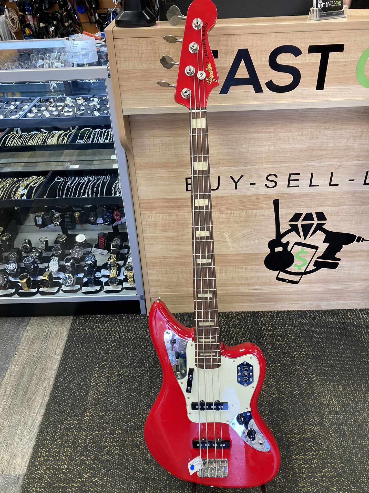 FENDER JAGUAR BASS JAPAN 2008 BASS JAB J-CRAFT CANDY APPLE RED