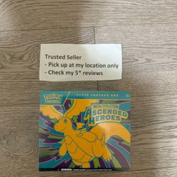 Pokemon TCG Ascended Heroes Elite Trainer Box ETB - check photos read description