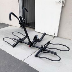 (New in box) $129 KAC (2-Bike) Rack for SUV, Cars, Hatchback Mount fit 2” Anti-Wobble Hitch, Heavy Duty Bicycle Carrier
