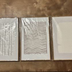 *NEW* Set Of 3 Wall Art Decor 16”x24”