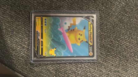 Pokémon TCG Surfing Pikachu
