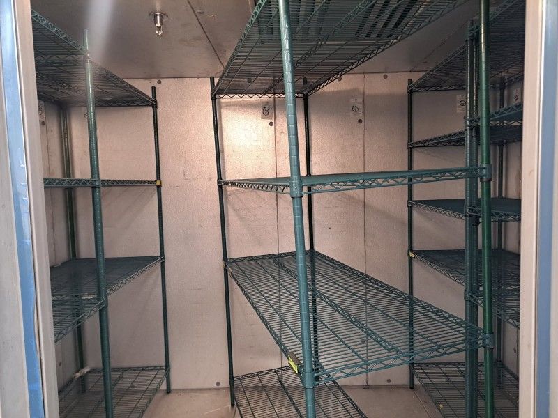 Metal Wire Rack Disassembled For Easy Transport