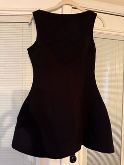 Babyboo Fashion Black Sleeveless Fit and Flare Mini Dress
