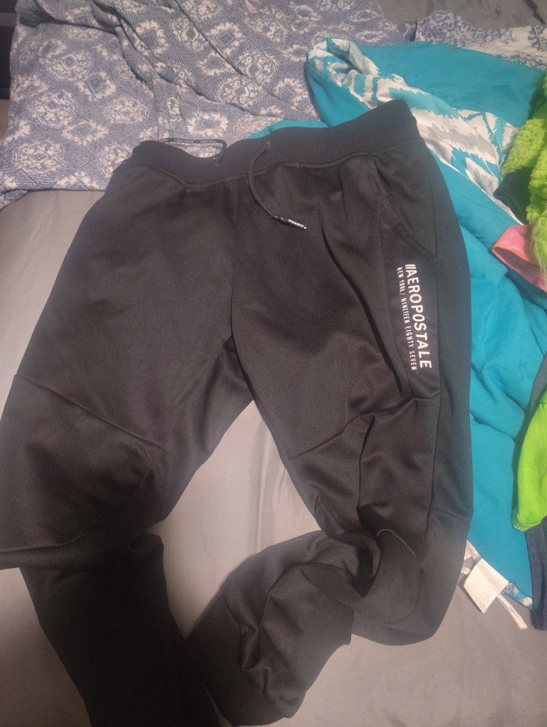 Aeropostale Black Joggers