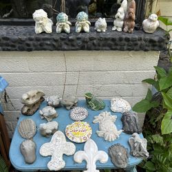 Variety Of Small Garden Art. Great For Fairy Garden. $5 Each Or 5 For $20