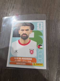 Panini FIFA Nizar Al-Rashdan Sticker Card