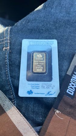 1/2 0z pamp 24k bullion