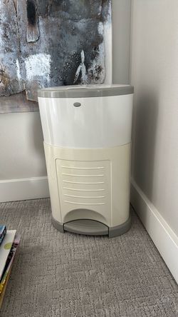dékor diaper pail w/ free baby feel refill bag (1 bag)