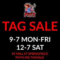 TAG SALE AT PHYX
