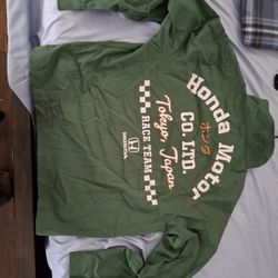 Official Licensed Honda Race Team Jacket - Green - Size XS (JDM Style)