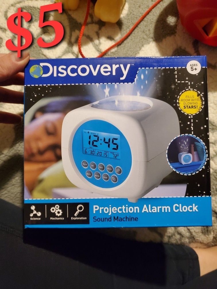 Kids Clock W/Lights & Sounds