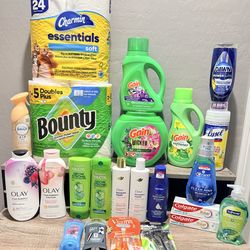 Huge Household Bundle – Gain, Charmin, Bounty, Dove, Olay + More