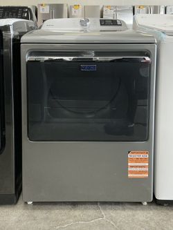 Maytag 7.4 cu. ft. Vented Electric Dryer in Metallic Slate