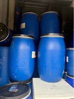 55 gallon plastic barrels