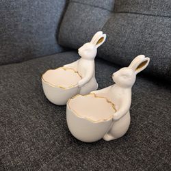 Bunny. Easter Tea Light Candle Holder