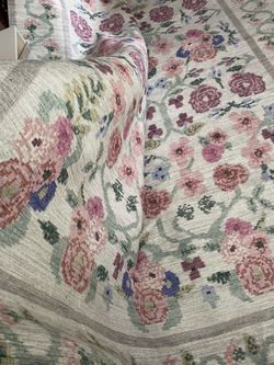 Rifle Paper x Loloi Floral Patterned Rug