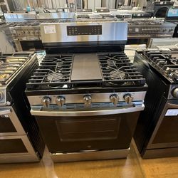 GE 30” Gas range