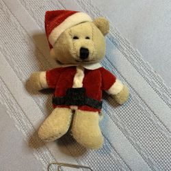 Starbucks Santa Bear Finger Puppet
