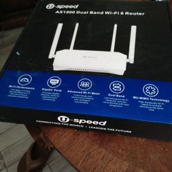 U-Speed Dual Band Wifi 6 Router