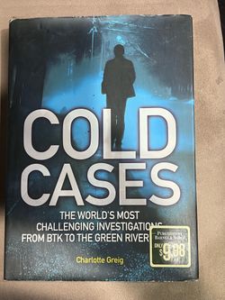 Cold Cases Worlds Most Challenging Investigations Hardcover w/ Dust Jacket