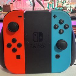 Nintendo Switch Oled With Extra Controller and ZenGrip