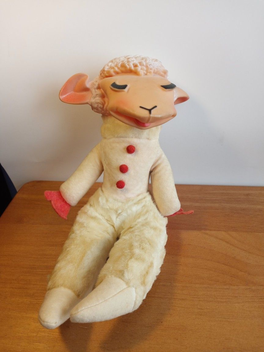 Vintage Lamb Chop stuffed toy