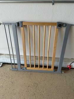 Wooden Child Safety Gate with Extension