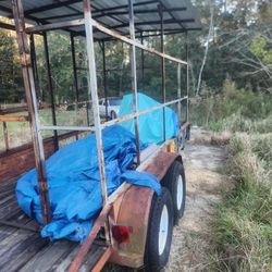 18foot Trailer 2,000 & Food Trailer 2,800 With Sink N Smoker