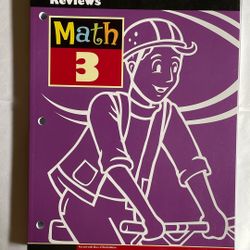 Math three reviews third edition BJU press