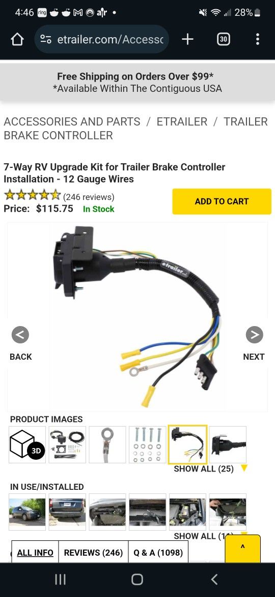 Universal 4-way To 7-way Adapter
