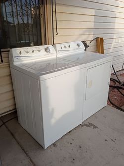 Maytag Heavy Duty Washer and Electric Dryer
