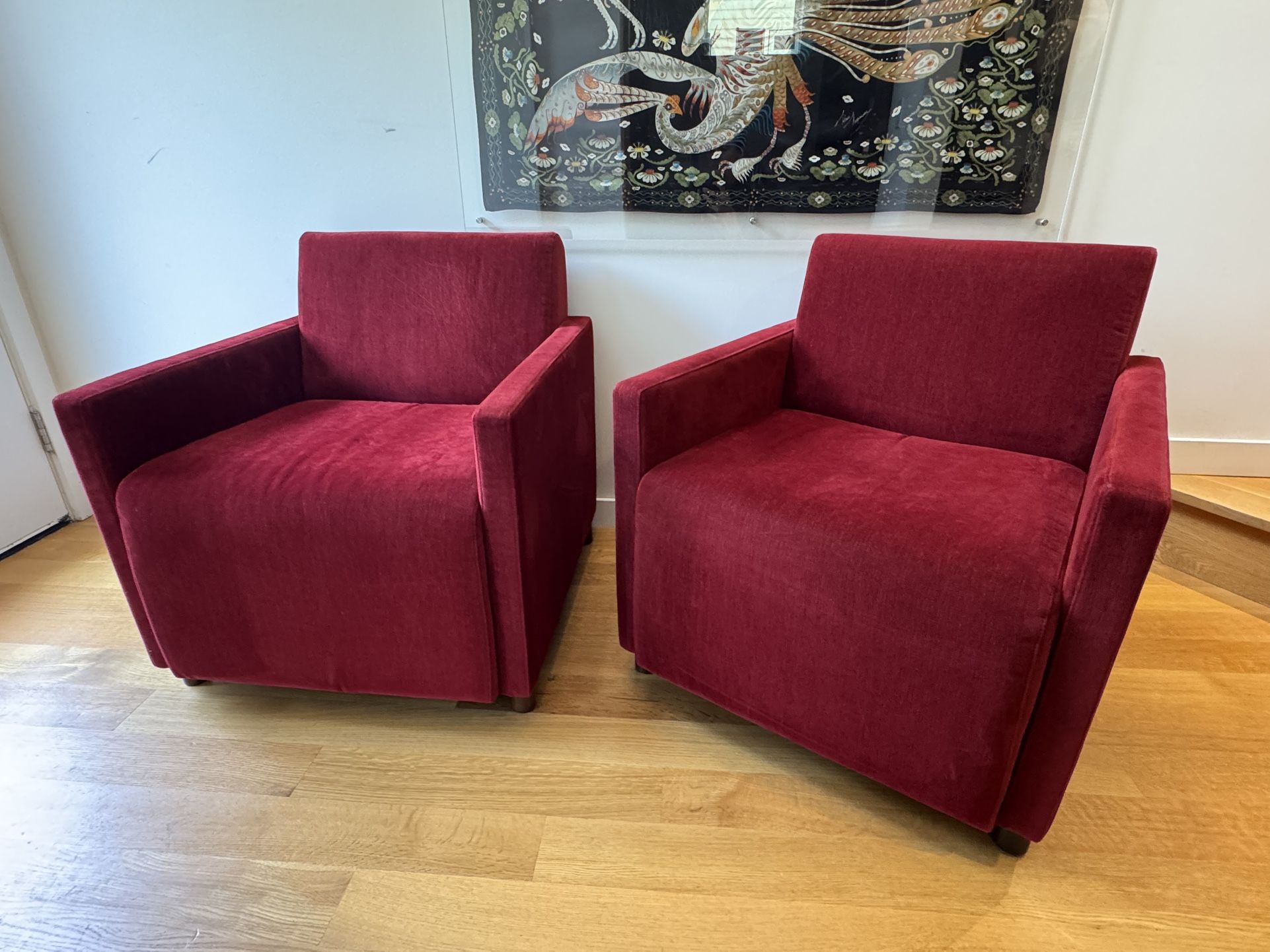 Vintage Steelcase Club Chairs