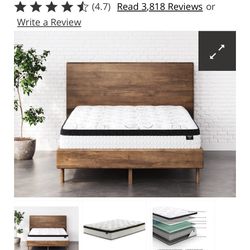 Chime 12 Inch Plush Hybrid Mattress 