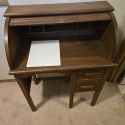 Vintage Children's Roll top Desk