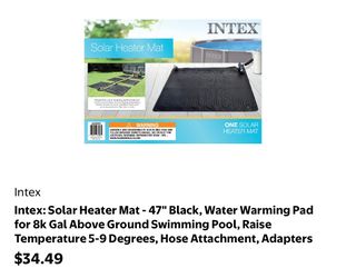 Solar Heater Mat for Above Ground Pools