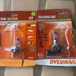 Silverstar Ultra Headlight Bulbs H7, H1